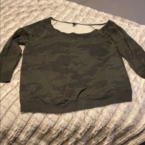 Torrid cano off shoulder sweater size 2